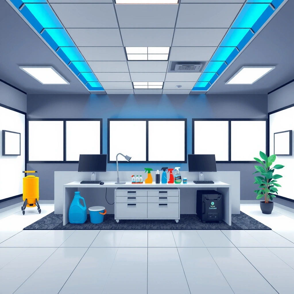 Professional cleaning service hero background