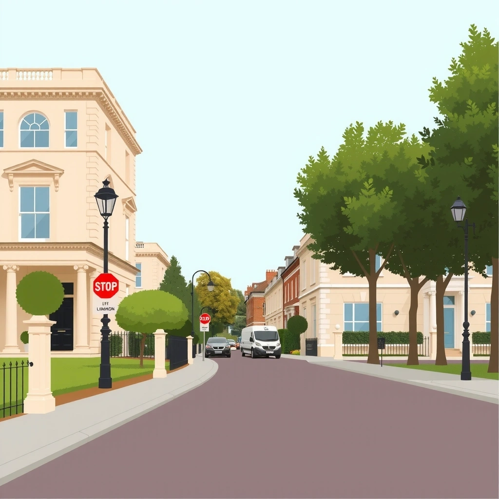 Kensington - Upscale residential area with museums and elegant properties